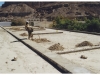 14 - Al Khansaa School for Girls roof repairs, note stone borders between classrooms, 2014