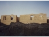 01 - The Ba'Amer house under construction using traditional mud brick in Adaan, near Qaudah, 2002